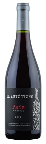 Вино "Паис Эль Аутоктоно Секано Интерьор" полусухое красное 0,75 л
