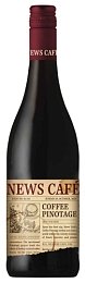 Вино "Вестерн Кейп. Ньюс Кафе. Кофе Пинотаж" полусухое красное 0,75 л