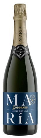Вино игристое "Мария Кодорню Брют Натюр" экстра брют белое 0,75 л