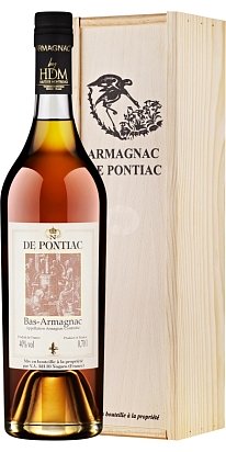 Бренди "Баз -Арманьяк де Понтьяк год урожая 1990" 0,7 л в п/у