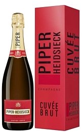 Вино игристое "Шампань Пайпер-Хайдсик Брют" белое брют 0,75 л  в п/у
