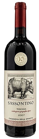 Вино "Казанова Делла Спинетта Сассонтино Тоскана" сухое красное 0,75 л