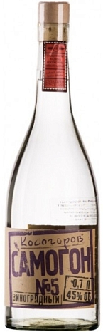 Водка виноградная "Косогоров самогон №5" 0,5 л., 40%