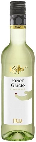Вино "Кэфер Пино Гриджо" белое сухое 0,25 л