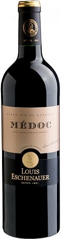Вино "Медок. Луи Эшенауэр" сухое красное 0,75 л