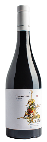 Вино "Филармония" полусухое красное 0,75 л