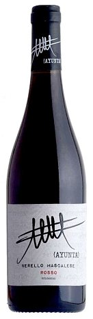 Вино "Аюнта Нерелло Маскалезе Россо Вулканико Терре Сичилиане ИГТ" красное сухое 0,75 л