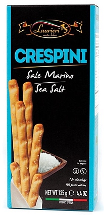 Лаурьери Креспини палочки с морской солью 125г