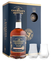 Ром "Шерманс Резерв Зэ Фоготтен Каскс"  0,7 л  п/у + 2 бокала