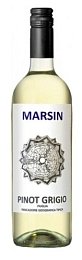 Вино "Марсин "Пино Гриджио" Апулия ИГТ" сухое белое 0,75 л