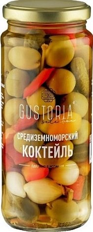 Коктейль "GUSTORIA" из оливок и овощей 358 мл