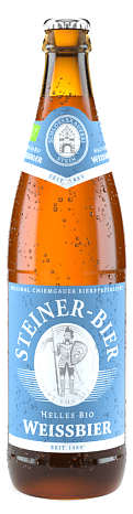 Пиво "Шлоссбрауэрай Штайн Хеллес Био Вайссбир" 0,5 л