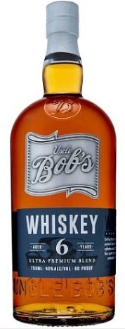Виски "Дядя Боб" купажированный 0,75 л