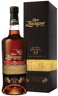 Ром "Закапа Сэнтэнарио Солера Гран Резерва 23" 0,75 л в п/у
