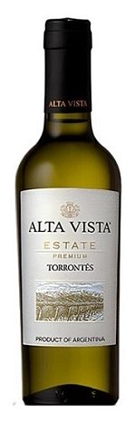 Вино "Альта Виста Торронтес Премиум" сухое белое 0,375 л