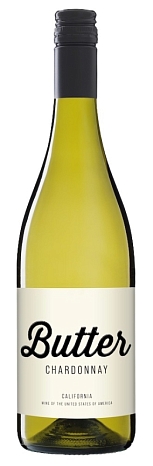 Вино "Баттер. Шардоне" сухое белое 0,75 л