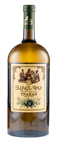 Вино "Иджеван Тнакан" (Домашнее) белое сухое 1,5 л. 