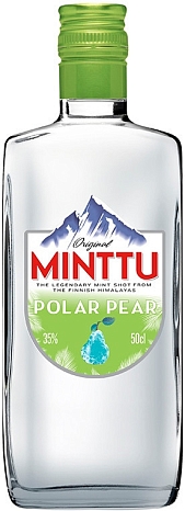Ликёр "МИНТТУ ПОЛЯРНАЯ ГРУША" со вкусом груши и мяты 0,5 л