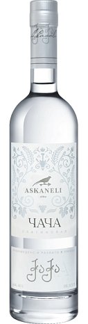 Водка виноградная "Чача Асканели Платиновая" 0,5 л. (кпп 775145001)