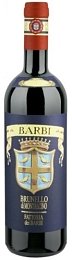 Вино "Брунелло ди Монтальчино. Фаттория дей Барби" сухое красное 0,75 л