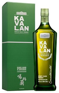 Виски "Кавалан Концертмастер Порт Финиш" п/уп 0,5л