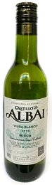 Вино "Кастильо де Альбаи Риоха ДОК" сухое белое 0,187 л