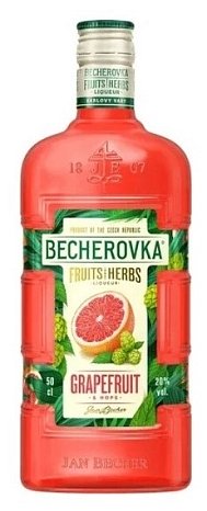 Ликер "Бехеровка со вкусом грейпфрута и хмеля" 0,5 л