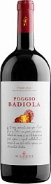 Вино "Поджо Бадиола" сухое красное 1,5 л