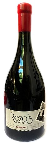 Вино "Саперави" красное сухое 0,75 л серии "Rezo's Wine"