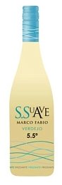 Вино игристое "С.Суаве Марко Фабио 5,5" жемчужное сладкое белое 0,75 л