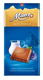 Молочный шоколад MUNZ, 100гр