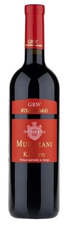 Вино ГРВ "Мукузани" сухое красное 0,75 л Серия "Georgian Royal Wine" 