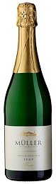 Вино игристое "Мюллер Грюнер Вельтлинер ЗЕКТ" брют белое 0,75 л