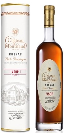 Коньяк "Птит Шампань Шато де Монтифо V.S.O.P" 0,7 л в п/к 