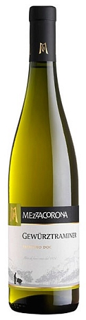 Вино "Трентино. Меццакорона. Гевюрцтраминер" полусухое белое 0,75 л