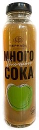 Сок яблочный прямого отжима 0,33л ст.