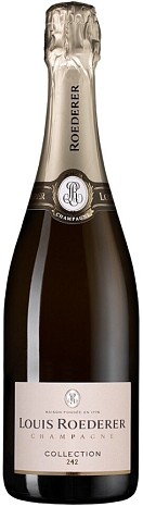 Вино игристое "Коллексьон" брют белое 0,75 л, в п/у графика