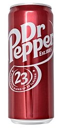 Напиток безалкогольный "Доктор Пеппер" газированный 0,33 ж/б