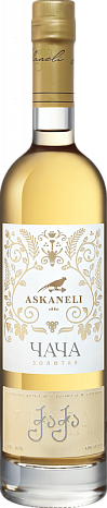 Водка виноградная "Чача Асканели Золотая" 0,5 л. (кпп 775145001)