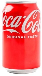 Напиток безалкогольный сильногазированный "Cоса-Соlа" (Кока-Кола") 330 мл ж/б