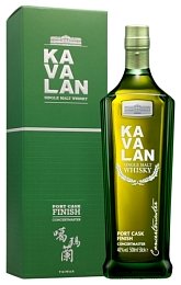 Виски "Кавалан Концертмастер Порт Финиш" п/уп 0,5л