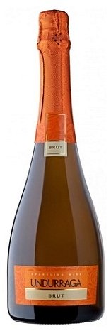Вино игристое "Ундуррага. Брют" брют белое 0,75 л