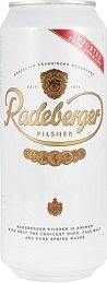 Пиво "Радебергер Пилснер" светлое фильтрованное пастеризованное 0,5 л ж/б
