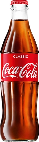 Напиток газированный COCA-COLA стекло 330 мл