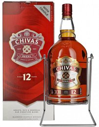 Виски "Чивас Ригал" 12 лет 4,5 л п/у на металлической подставке качели