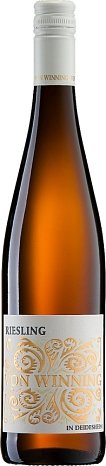Вино "Пфальц. Фон Виннинг. Рислинг. Ин Дайдесхайм" полусухое белое 0,75 л