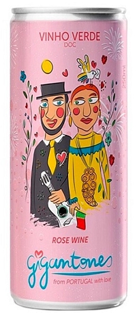 Вино "Жигантонеш" полусухое розовое 0,25 л