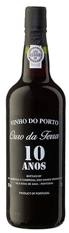 Портвейн "Ору да Терра 10 лет" вино крепленое 0,75 л