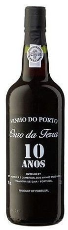 Портвейн "Ору да Терра 10 лет" вино крепленое 0,75 л