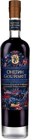 Настойка сладкая "Онегин Гурмэ Черноплодная Рябина" 0,5 л